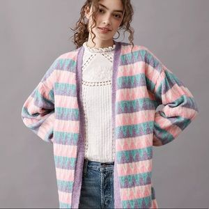 Anthropologie Maeve Alicia cardigan sweater size large